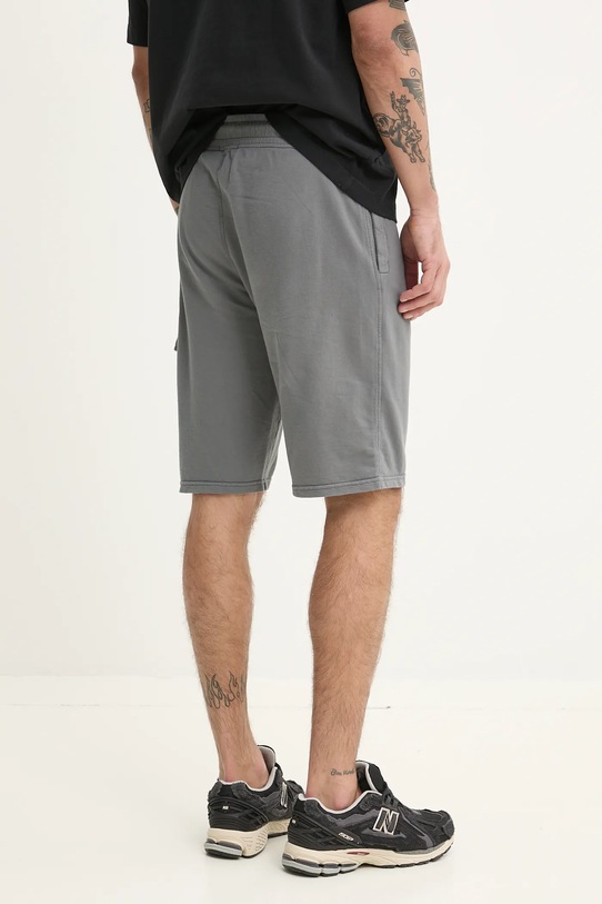 Bavlnené šortky C.P. Company 18CMSB069A002246G sivá SS25