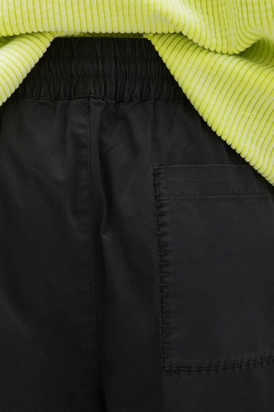 Axel Arigato cotton shorts Stitch Embroidered Shorts black A3124002