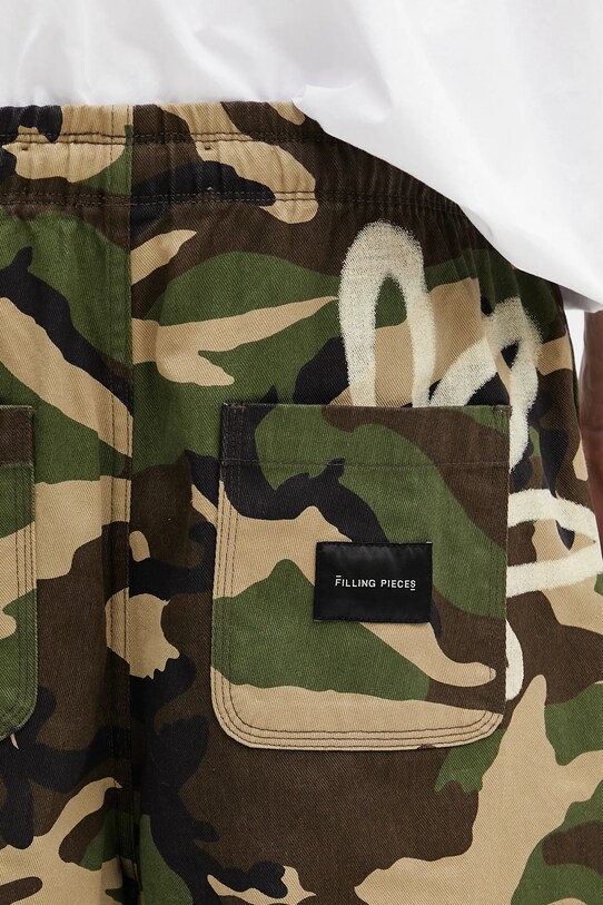Filling Pieces szorty Flower Camo zielony 88299069973