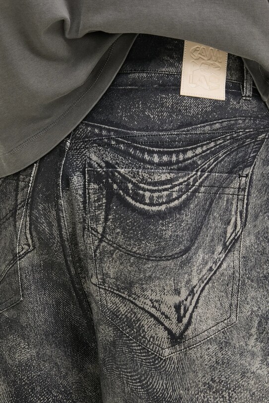 CAMPERLAB pantaloni scurti jeans gri AU00007.003