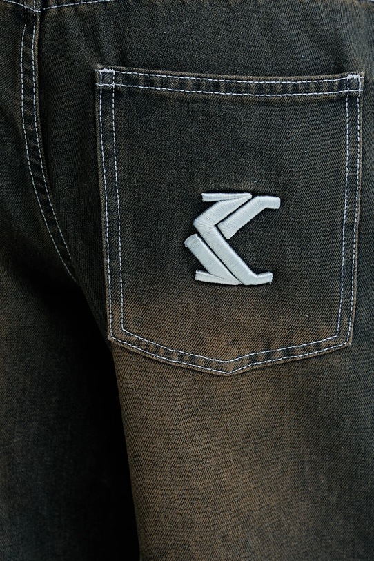 Karl Kani szorty jeansowe niebieski 60100040