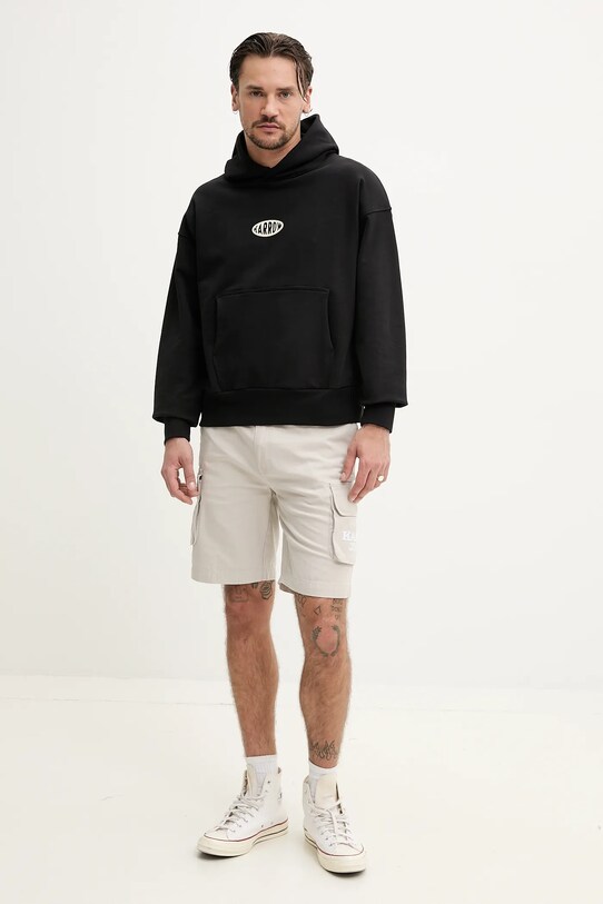 Karl Kani pantaloni scurți din bumbac 60100045 bej SS25