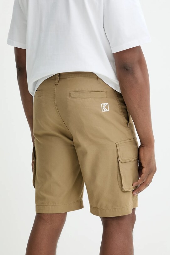 Îmbrăcăminte Karl Kani pantaloni scurți din bumbac 6012260 verde