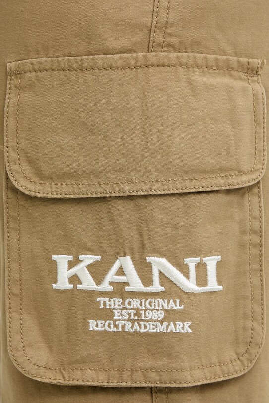 Karl Kani pantaloni scurți din bumbac 6012260 verde