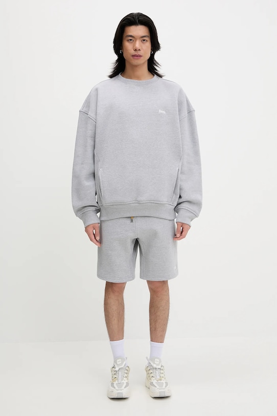 RHUDE szorty Classique RHSS25ST02229 szary