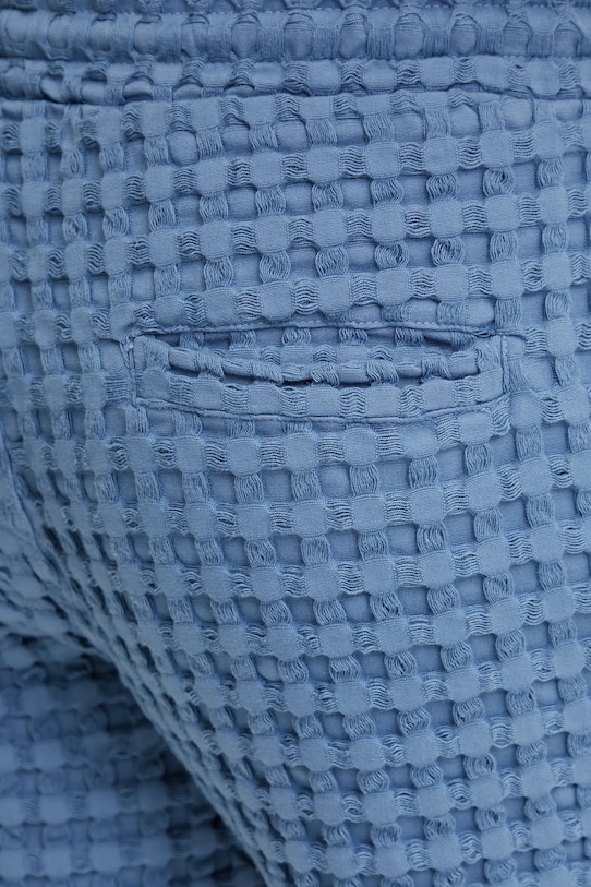 OAS pantaloni scurti din bumbac albastru 5009.04