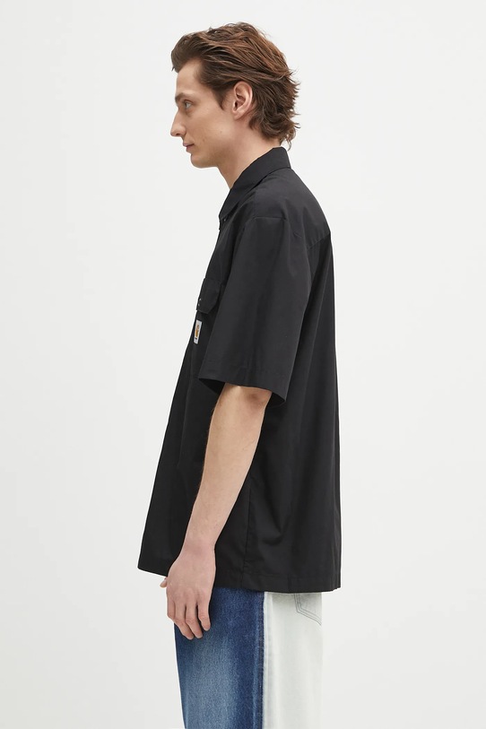 Πουκάμισο Carhartt WIP S/S Craft Shirt I035232.89XX μαύρο SS25