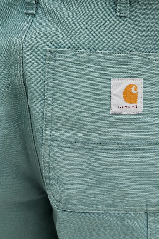 Carhartt WIP pantaloncini in cotone Single Knee Short verde I034797.2M24O