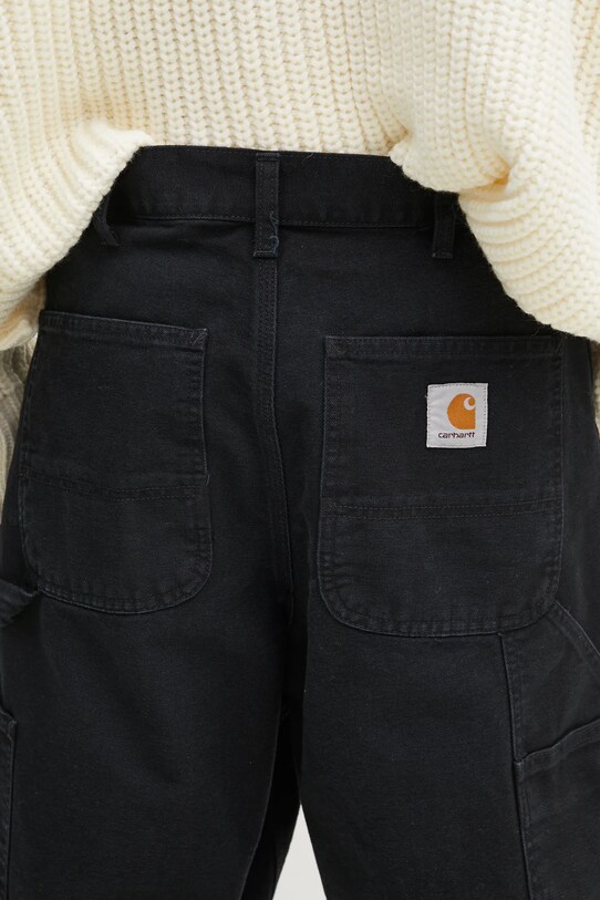 Carhartt WIP szorty jeansowe Single Knee Short czarny I034797.894O