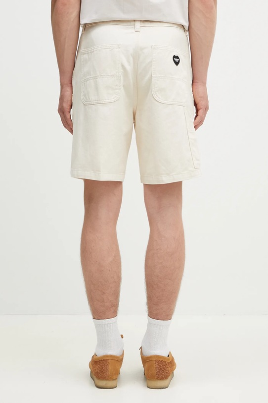 Odzież Carhartt WIP szorty bawełniane Drewe Short I034802.502 beżowy