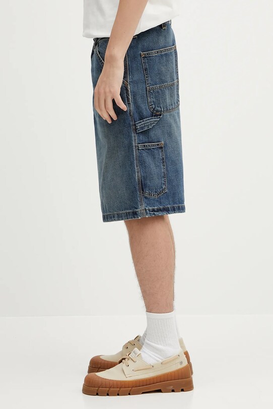 Τζιν σορτς Carhartt WIP OG Single Knee Short I034872.014L μπλε SS25