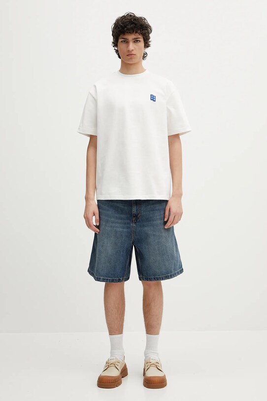 Τζιν σορτς Carhartt WIP OG Single Knee Short I034872.014L μπλε