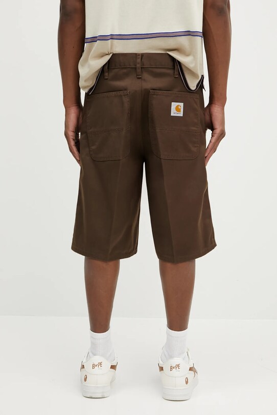 Odzież Carhartt WIP szorty Simple Short I034912.2LS02 brązowy
