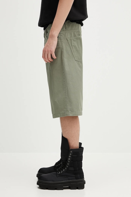 Carhartt WIP szorty bawełniane Landon Short I034808.1YFGD zielony SS25