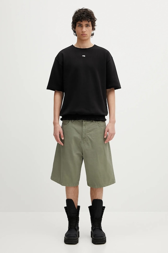 Carhartt WIP szorty bawełniane Landon Short I034808.1YFGD zielony