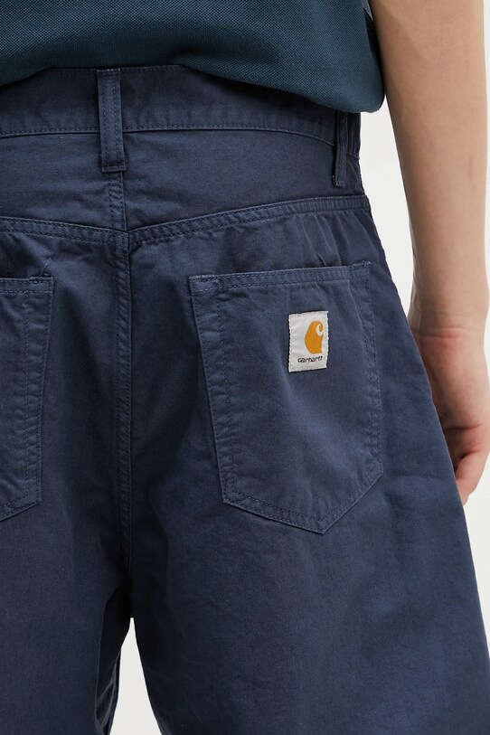 Βαμβακερό σορτσάκι Carhartt WIP Landon Short μπλε I034808.2OTGD