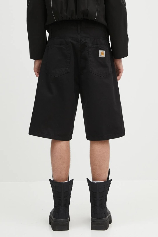 Odzież Carhartt WIP szorty bawełniane Landon Short I034808.89GD czarny