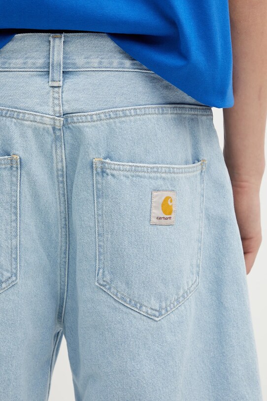 Τζιν σορτς Carhartt WIP Nolan Short μπλε I034869.135
