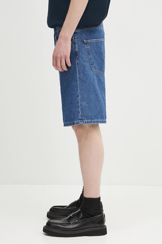 Carhartt WIP denim shorts Nolan Short I034869.160 blue SS25