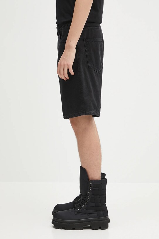 Carhartt WIP cotton denim shorts Nolan Short I034869.8906 black SS25