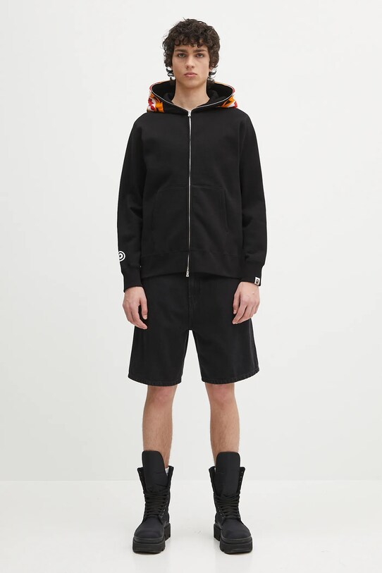 Carhartt WIP cotton denim shorts Nolan Short I034869.8906 black