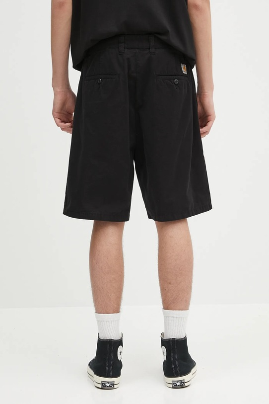 Ρούχα Βαμβακερό σορτσάκι Carhartt WIP Calder Short I034812.89GD μαύρο