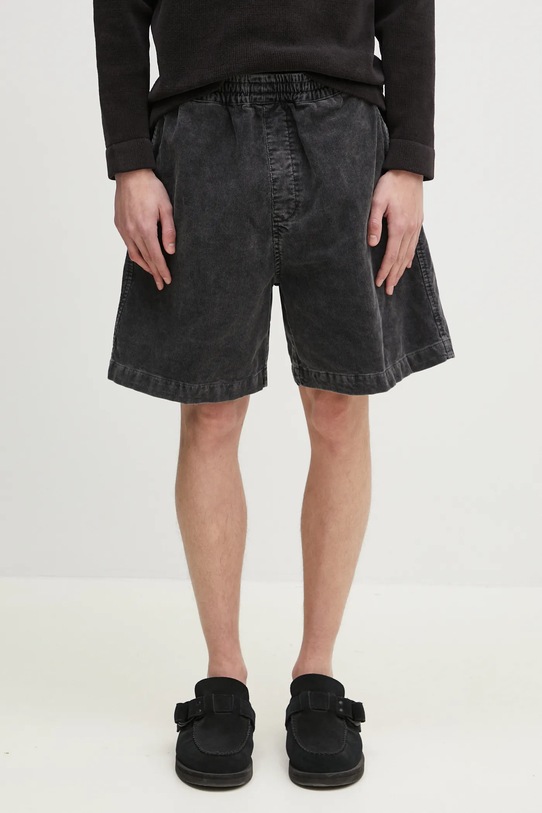 Σορτς με κορδόνι Carhartt WIP Reynold Short βαμβάκι γκρί I034877.890F