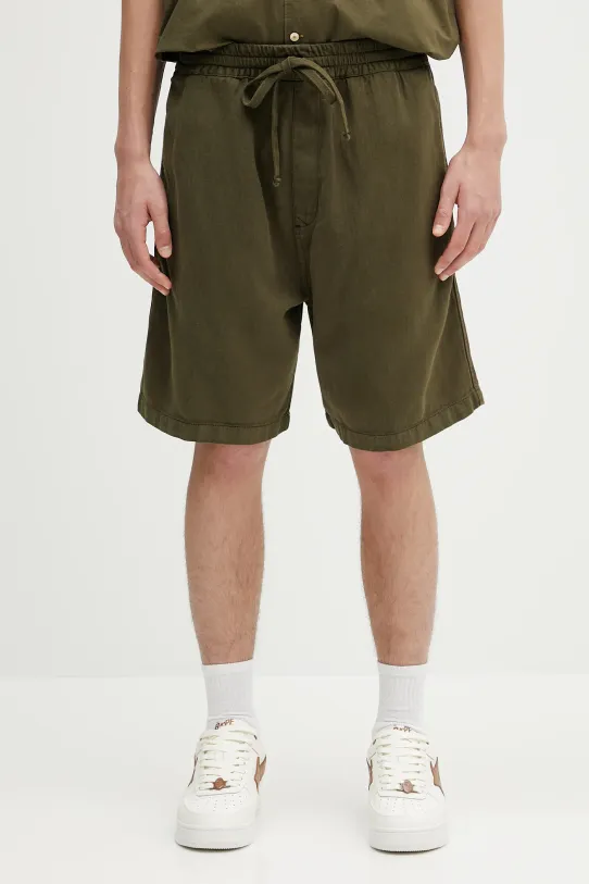 Шорты Carhartt WIP Rainer Short гладкий зелёный I034818.41GD