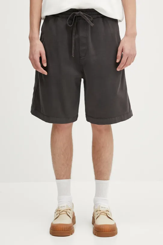 Carhartt WIP shorts Floyde Short plain gray I034817.87GD