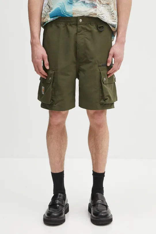 Carhartt WIP shorts Irwin Short plain green I034506.41XX