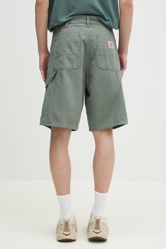 Одежда Хлопковые шорты Carhartt WIP Double Knee Short I034793.1YF06 зелёный