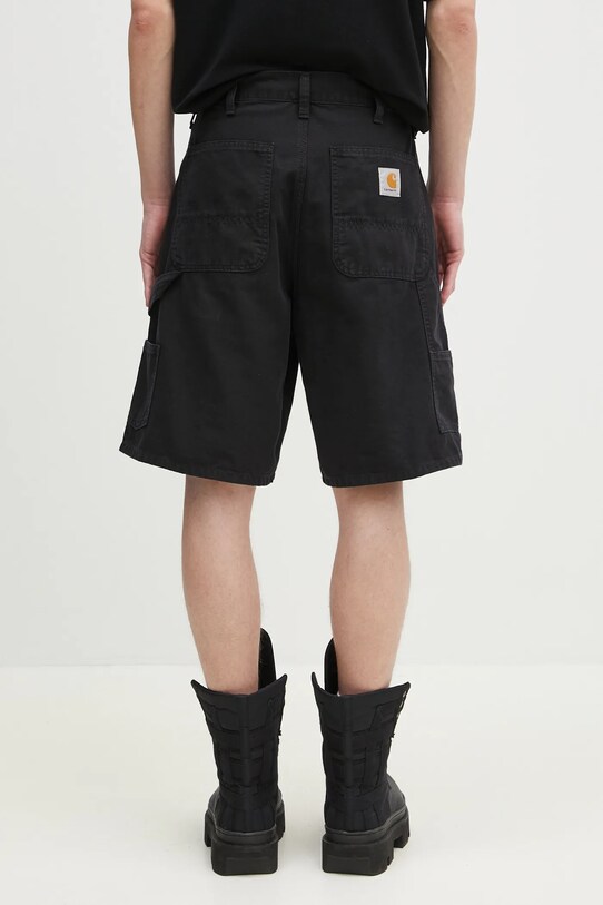 Clothing Carhartt WIP cotton shorts Double Knee Short I034793.8906 black