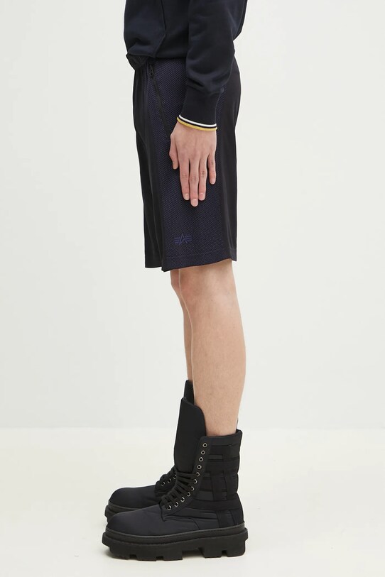 Kratke hlače Alpha Industries Seamless Short 756361.03 crna SS25