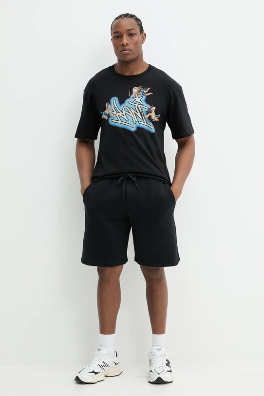 Hollister Co. pantaloni scurți KI328.5037.900 negru SS25