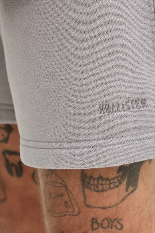 Къс панталон Hollister Co. сив KI328.5127.120