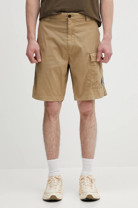 C.P. Company shorts with elastane green 18CMBE111A006439G