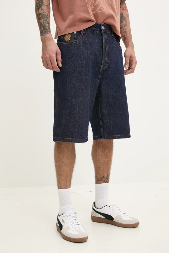 Abbigliamento Billionaire Boys Club pantaloncini di jeans Astro Denim Short B25125 blu