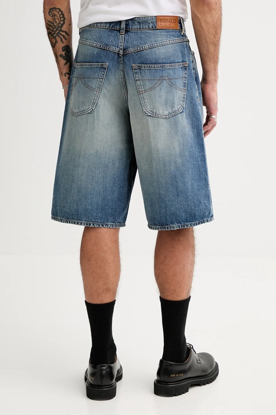 Odzież Kenzo szorty jeansowe FF55DS3396I7.DS niebieski