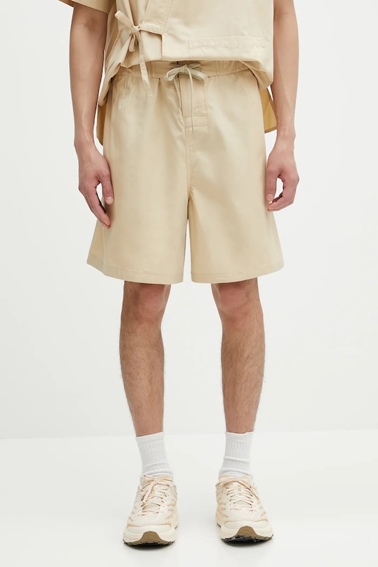 Βαμβακερό σορτσάκι Kenzo βαμβάκι μπεζ FF55SH5059SC.11