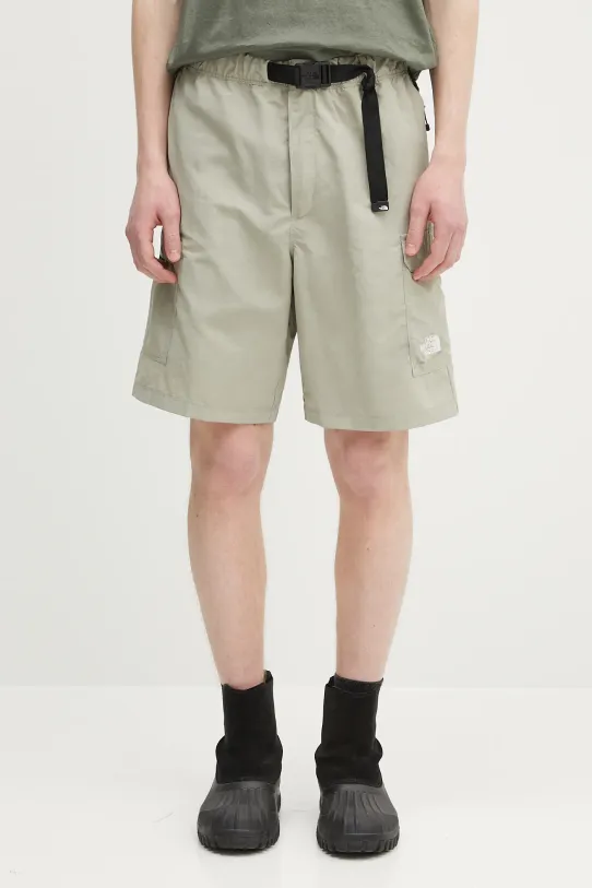 Къс панталон The North Face Nse изчистен сив NF0A8BJM1I41