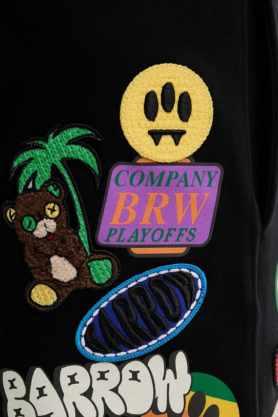 Хлопковые шорты Barrow S5BWUABE018 чёрный