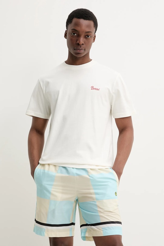 Bavlnené šortky Barrow tyrkysová S5BWUABE074