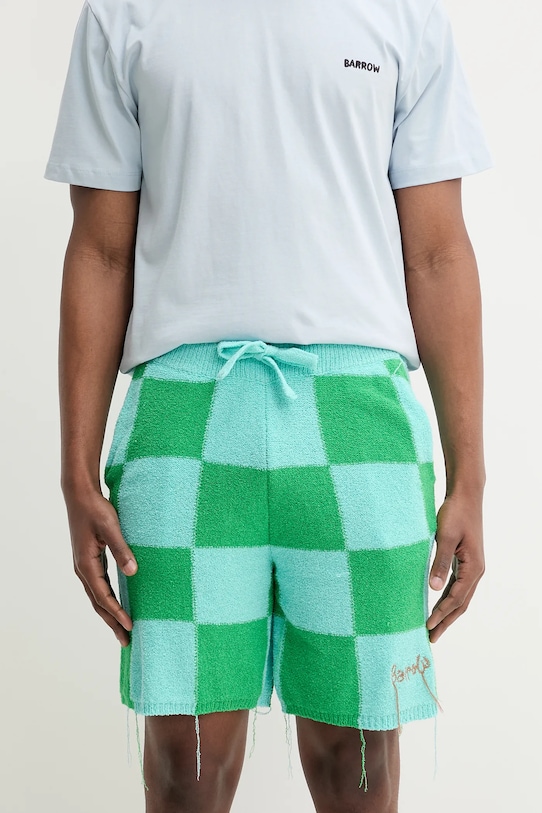 Kratke hlače Barrow pletivo tirkizna S5BWUABK011