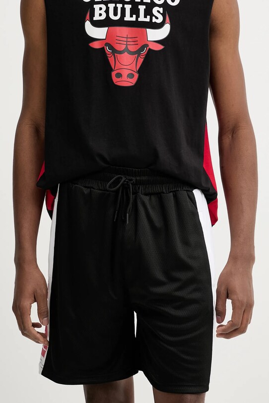 New Era pantaloni scurți tricotaj negru 60596422