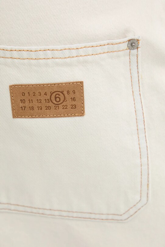 Traper kratke hlače MM6 Maison Margiela bež SH2MU0012.M30018.963