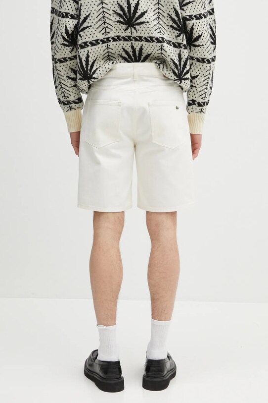 Oblečení Džínové šortky Lacoste FH9932 béžová