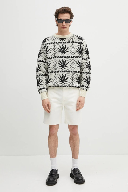 Lacoste pantaloni scurți jeans FH9932