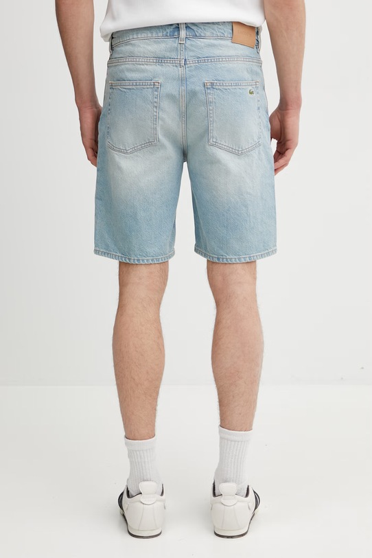 Odzież Lacoste szorty jeansowe FH9932 niebieski