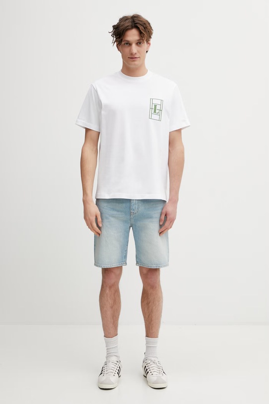 Джинсові шорти Lacoste FH9932 блакитний