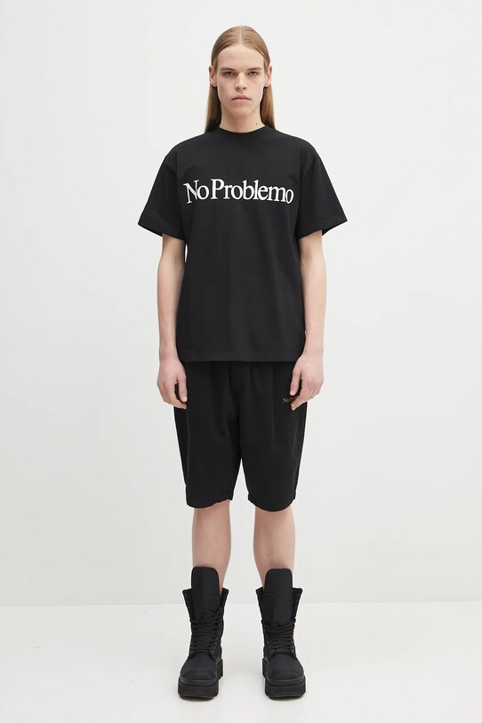 No Problemo szorty bawełniane Mini Problemo Work Short - Twill NP3111403 czarny